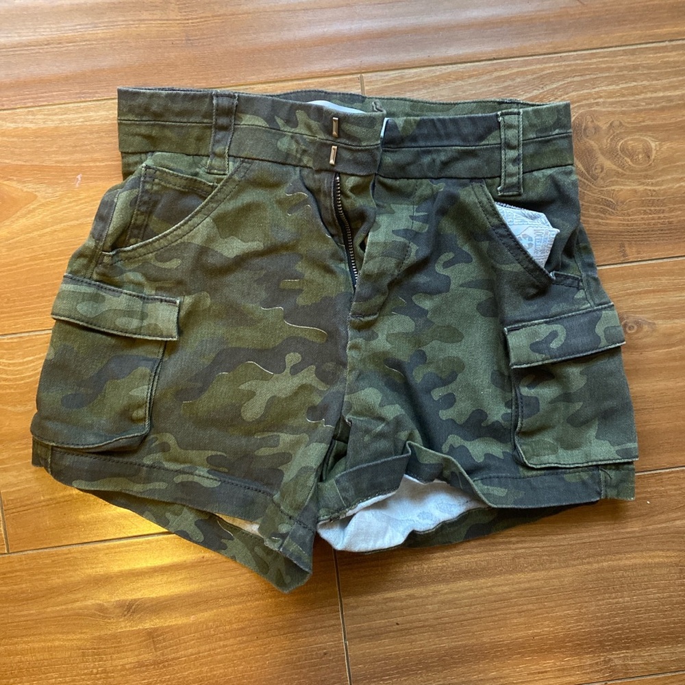 Camo Cargo Shorts
